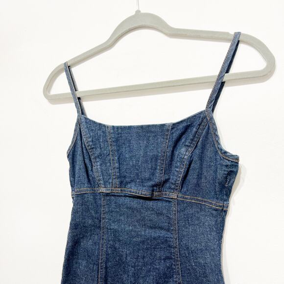 Vintage 90s Guess denim minidress Size Small - Picture 7 of 7